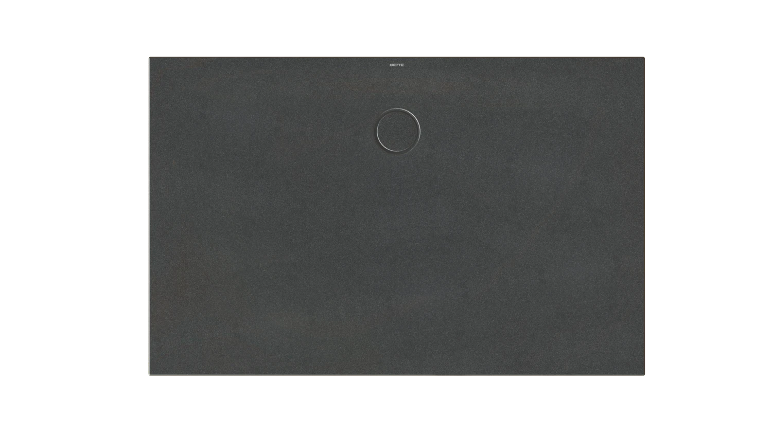 Bette rechteck Duschwanne „BetteFloor Side“ 1400 × 900 mm ohne Oberflächenbeschichtung, mit BetteGlasur Plus, ohne Wannenträger, in Midnight