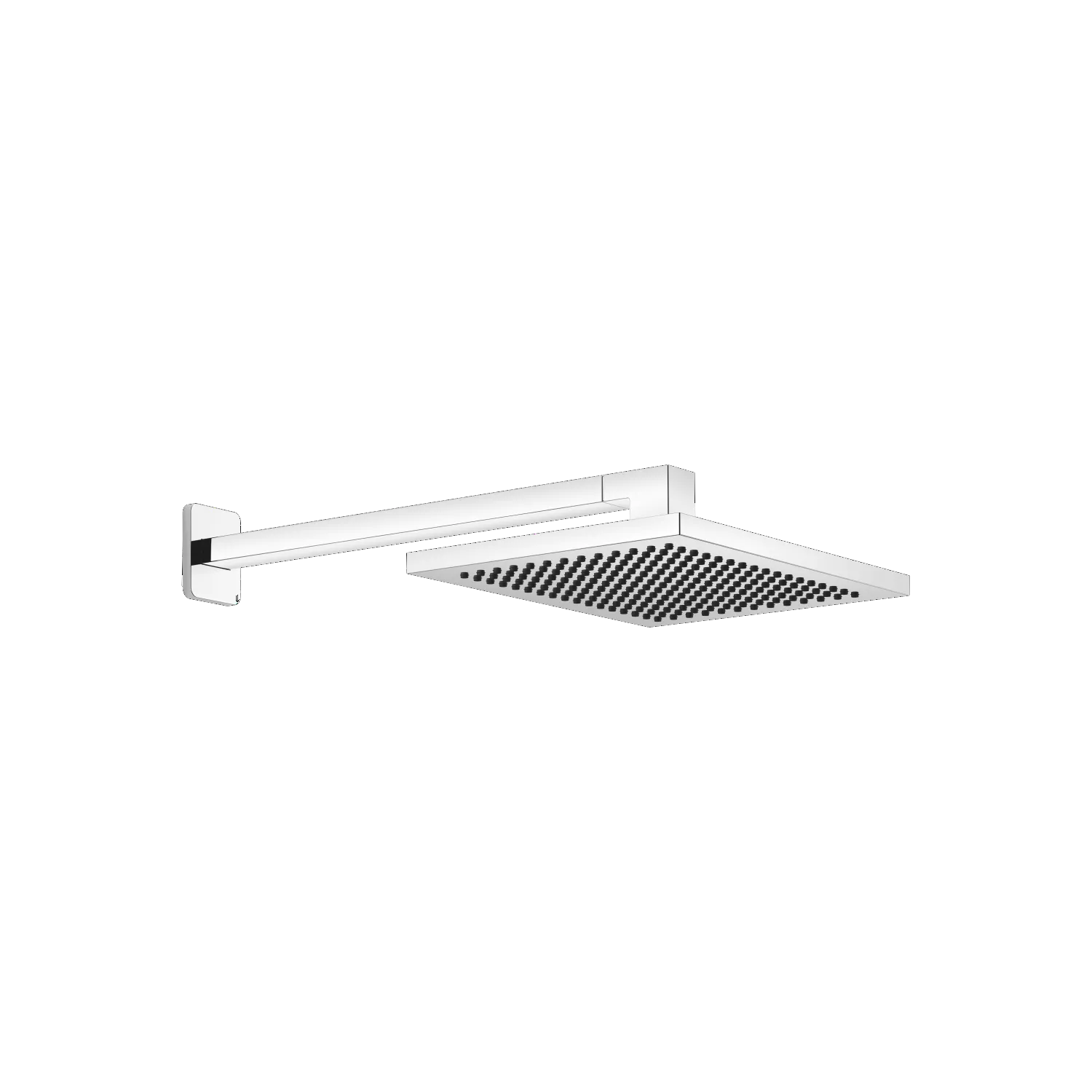 Regenbrause mit Wandanbindung FlowReduce LULU Chrom 28784710 Regenbrause mit Wandanbindung FlowReduce LULU Chrom 28784710