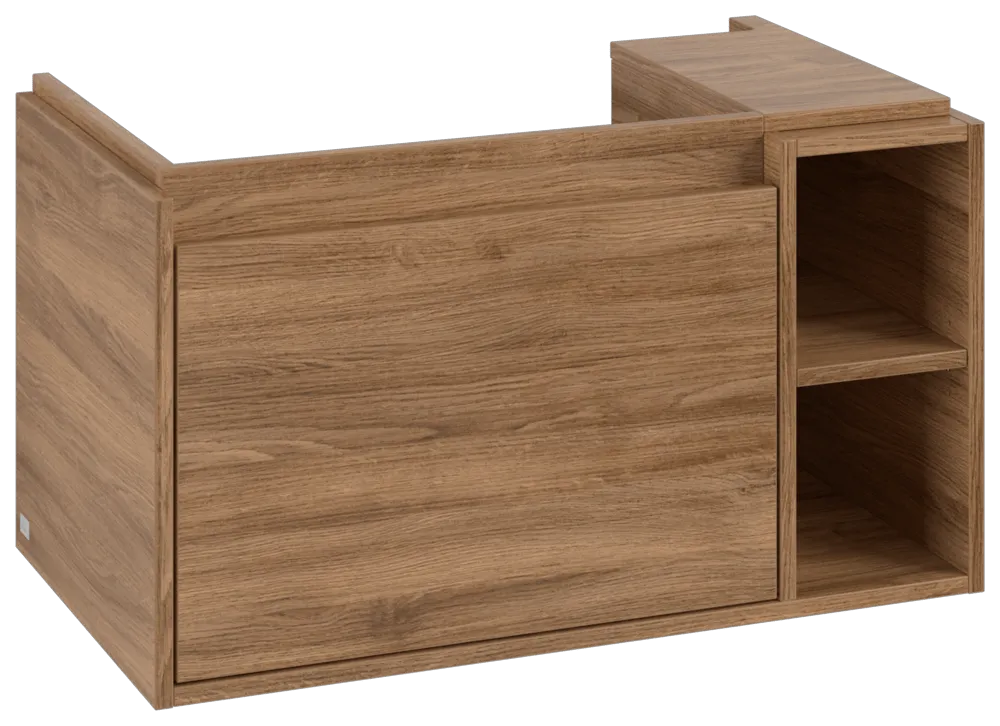 Villeroy & Boch Waschtischunterschrank „Skyla“ 772 × 436 × 439 mm Kansas Oak Villeroy & Boch Waschtischunterschrank „Skyla“ 772 × 436 × 439 mm Kansas Oak