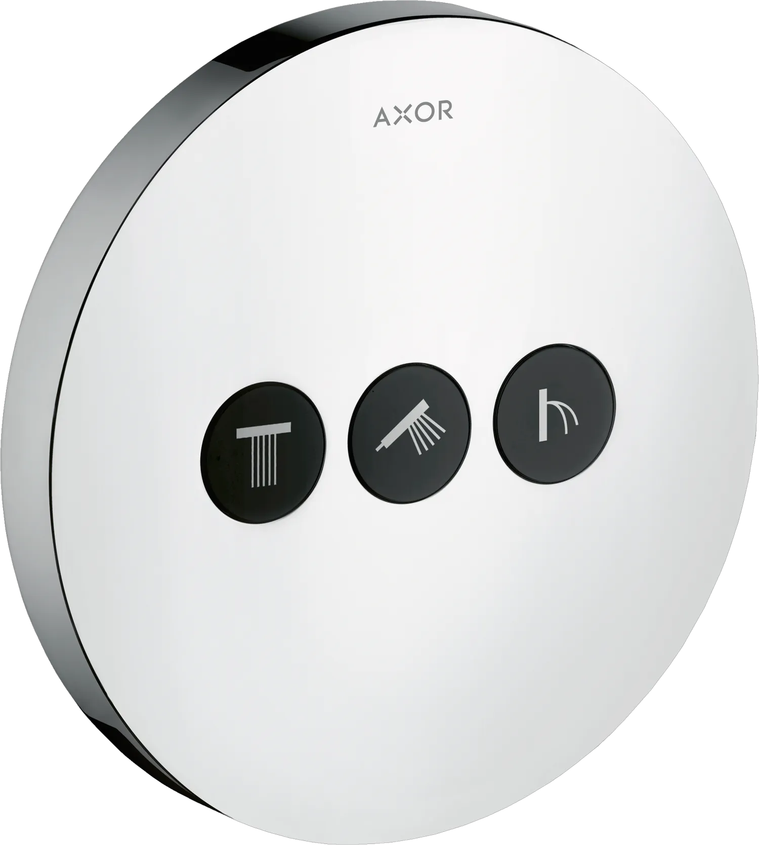 Absperrventil UP Axor ShowerSelect Fertigset 3 Verbraucher rund chrom Absperrventil UP Axor ShowerSelect Fertigset 3 Verbraucher rund chrom