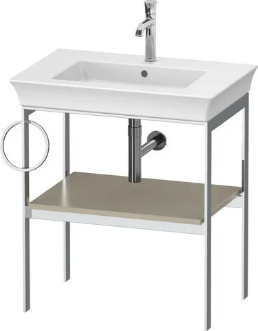 Duravit Konsole „White Tulip“ in Taupe Seidenmatt Duravit Konsole „White Tulip“ in Taupe Seidenmatt