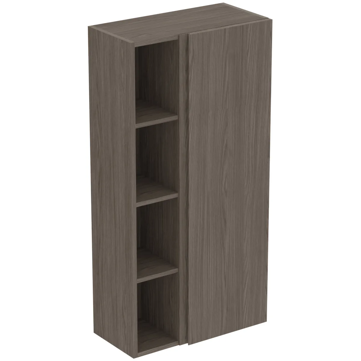 Ideal Standard Halbhochschrank Finesse Ulme dunkel 600x300x1200mm