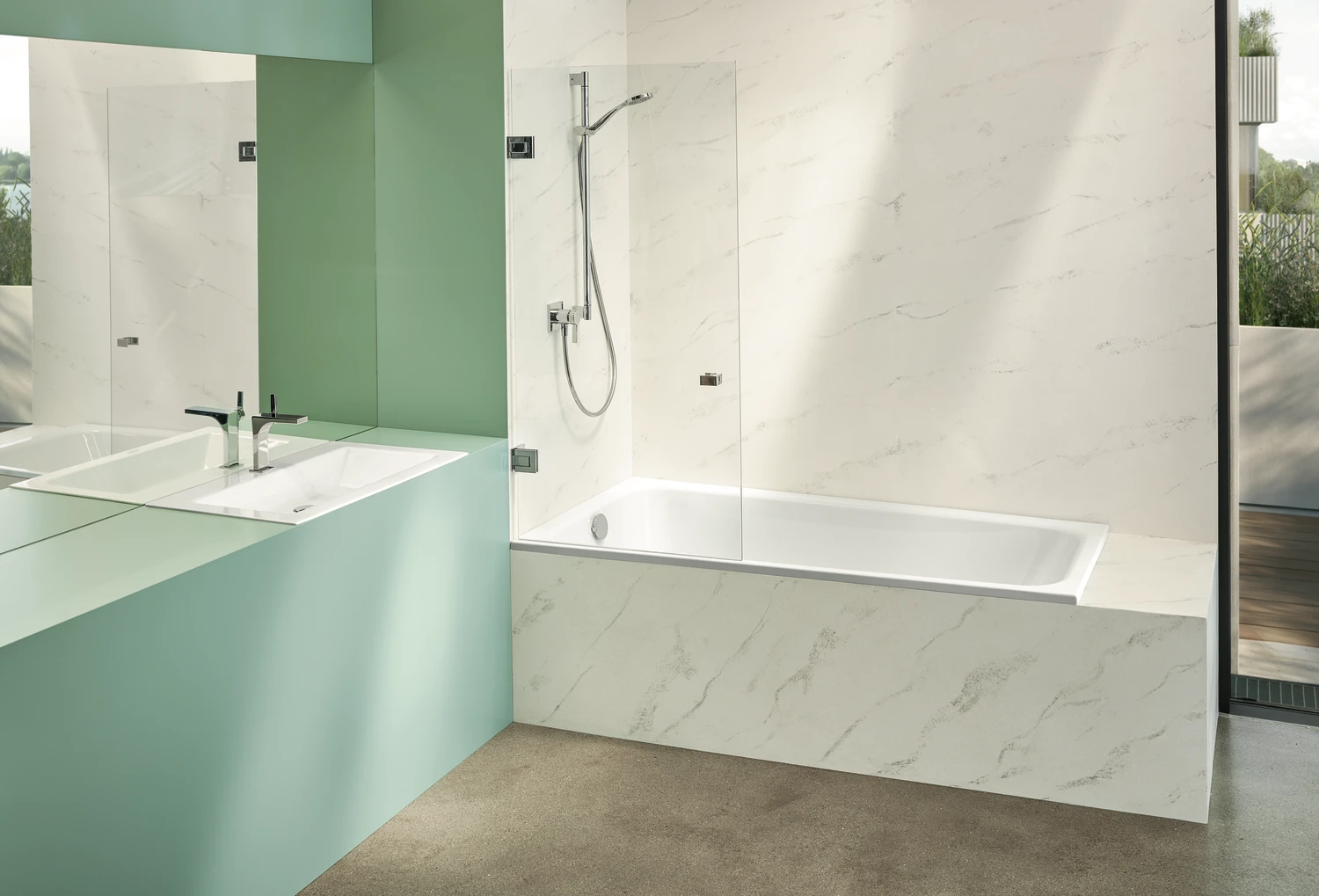 Bette Badewanne „BetteSpace“ rechteck 170 × 90 cm in Pergamon Bette Badewanne „BetteSpace“ rechteck 170 × 90 cm in Pergamon