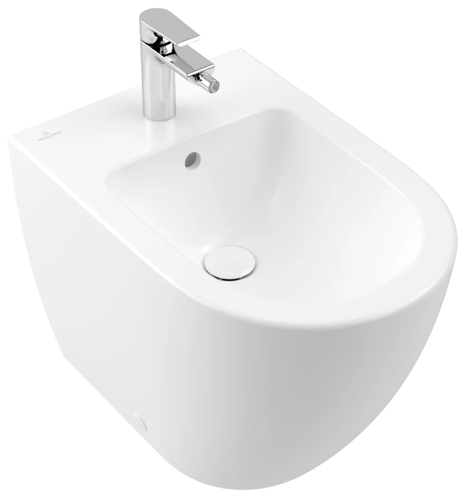 Villeroy & Boch Liberty Einhebel-Bidetarmatur TVB107001000, 43x143x146mm Chrom