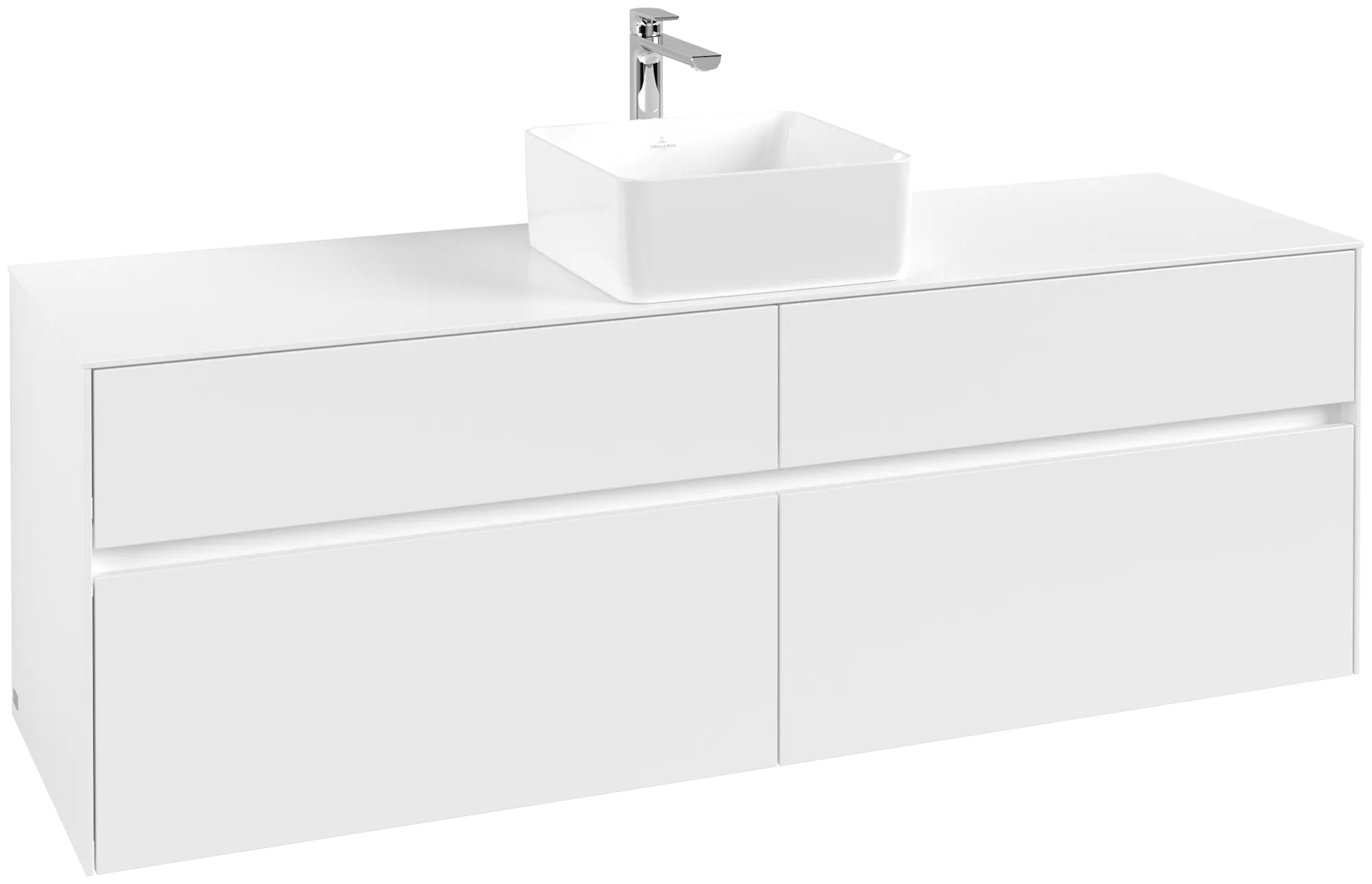 Villeroy & Boch Collaro Waschbeckenunterschrank C04900 1600x548x500mm White Matt