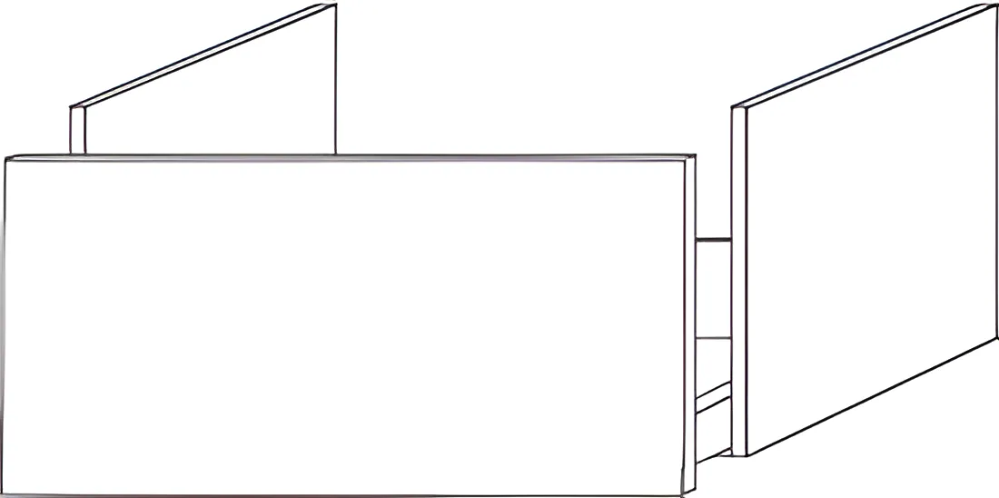 Sanipa Waschtischunterschrank „2morrow“ 700 × 340 × 520 mm in Eiche Arizona Sanipa Waschtischunterschrank „2morrow“ 700 × 340 × 520 mm in Eiche Arizona
