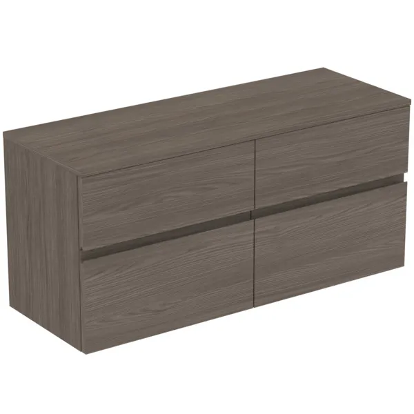 Ideal Standard Waschtischunterschrank „Finesse“ 120,2 × 55,8 × 44 cm Ulme dunkel