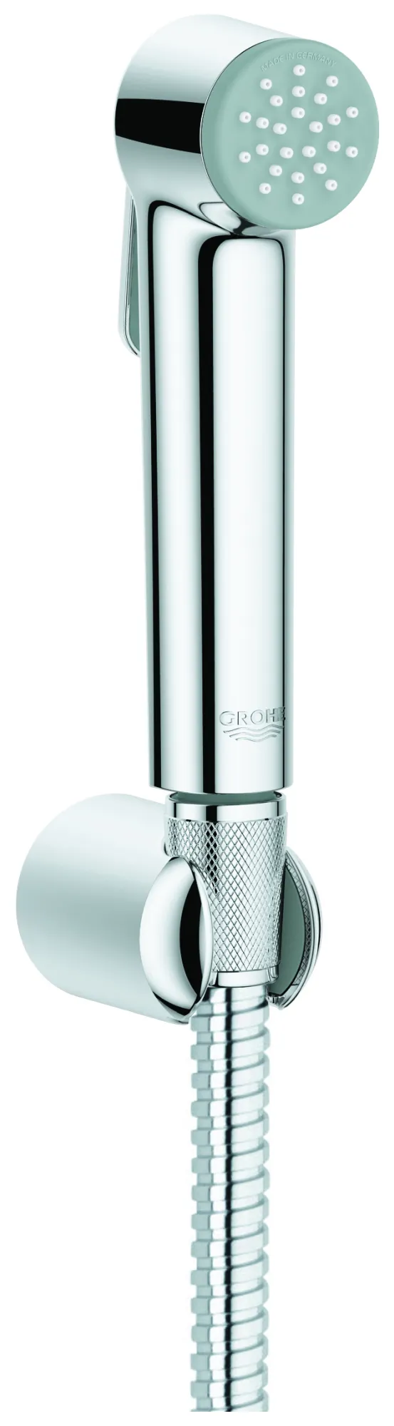 Wandhalterset Tempesta-F Trigger Spray 30 26354, 1 Strahlart, Handbrause mit Betätigungstaste, Handbrausehalter, Metallbrauseschlauch 1.250 mm, chrom Wandhalterset Tempesta-F Trigger Spray 30 26354, 1 Strahlart, Handbrause mit Betätigungstaste, Handbrausehalter, Metallbrauseschlauch 1.250 mm, chrom