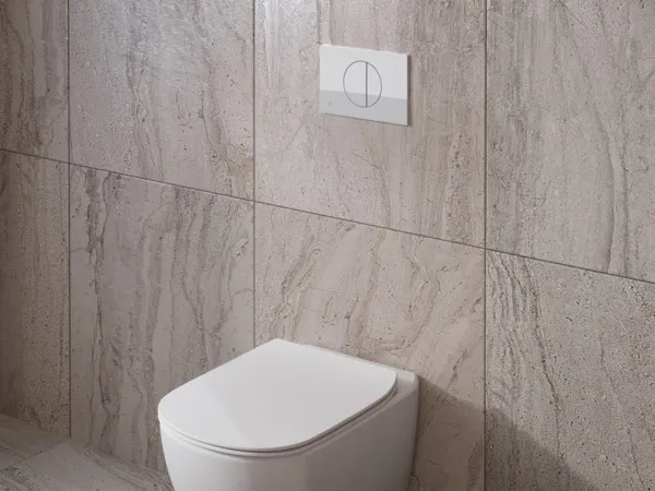 Betätigungsplatte M5 Oleas mechanische Auslösung Brushed Gold Betätigungsplatte M5 Oleas mechanische Auslösung Brushed Gold