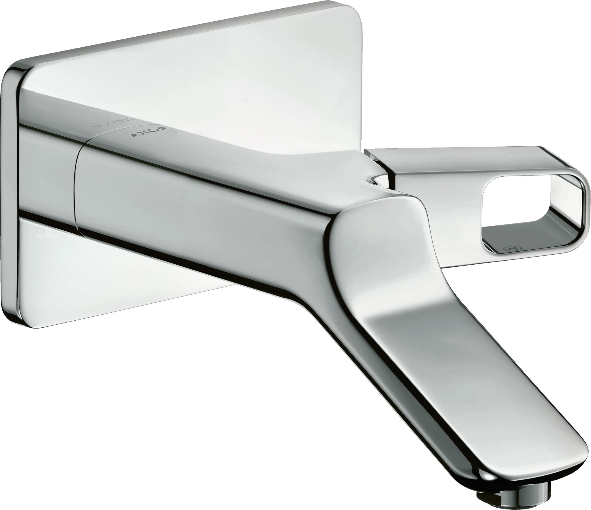 Hansgrohe AXOR Urquiola Einhebel-Waschtischmischer Unterputz für Wandmontage, Polished Red Gold, 200 mm Hansgrohe AXOR Urquiola Einhebel-Waschtischmischer Unterputz für Wandmontage, Polished Red Gold, 200 mm