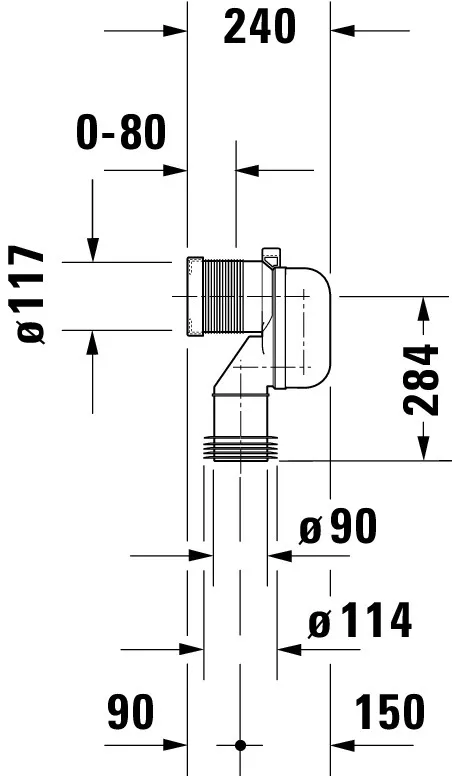 Duravit Ablaufbogen Duravit Ablaufbogen