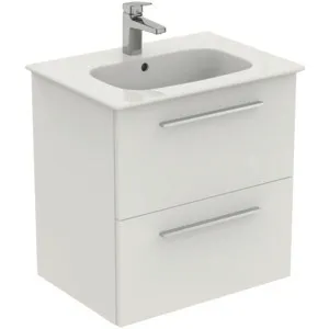 Ideal Standard i.life A Waschtisch-Paket mit Unterschrank und chrom Griff