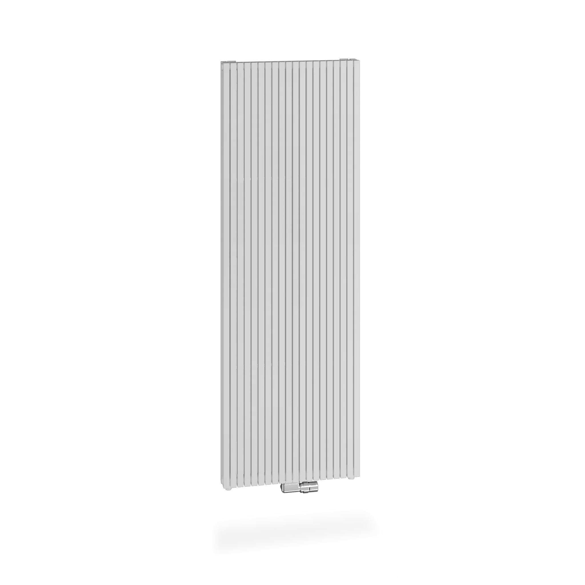 Kermi Design-Heizkörper „Carré®“ vertikal 41,5 × 140 cm in Weiß Soft