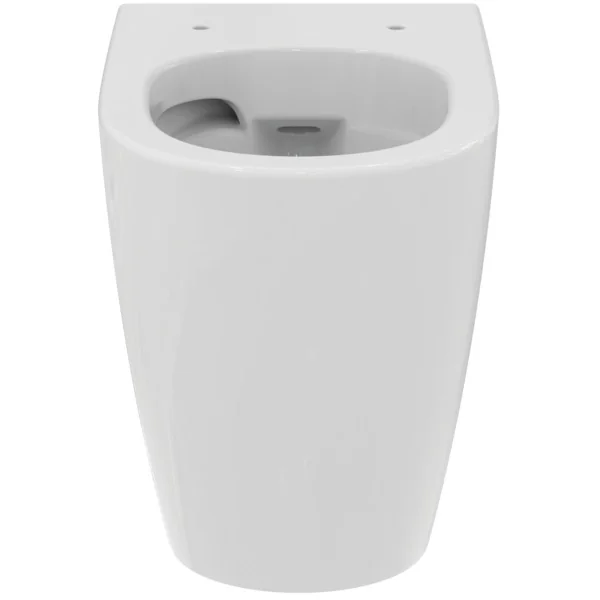 Ideal Standard Standtiefspül-WC i.life O in Weiß – moderne Toilette mit kompaktem Design und praktischen Einbaumaßen Ideal Standard Standtiefspül-WC i.life O in Weiß – moderne Toilette mit kompaktem Design und praktischen Einbaumaßen