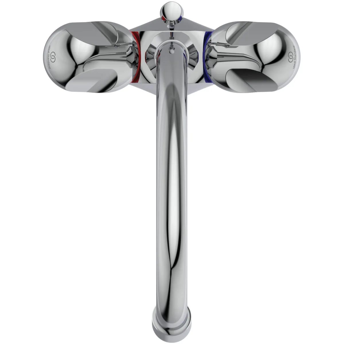 Ideal Standard ALPHA NEW Zweigriff-Waschtischarmatur Alpha, Ausladung 155mm, Chrom Ideal Standard ALPHA NEW Zweigriff-Waschtischarmatur Alpha, Ausladung 155mm, Chrom