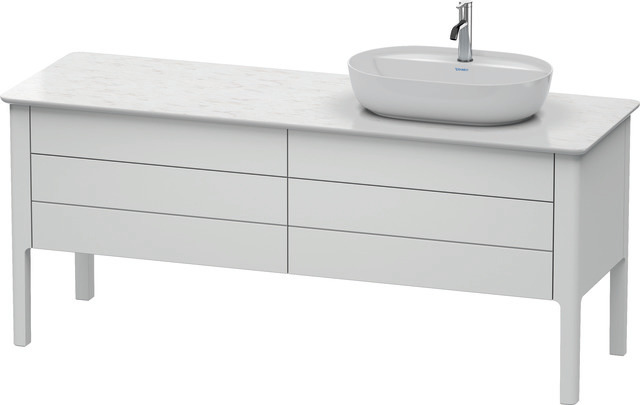 Duravit Waschtischunterschrank bodenstehend „Luv“ 173,3 × 74,3 × 57 cm