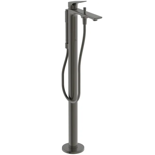 Wannenarmatur freistehend UP La Dolce Vita mit Handbrause-Set Brushed Gold Wannenarmatur freistehend UP La Dolce Vita mit Handbrause-Set Brushed Gold