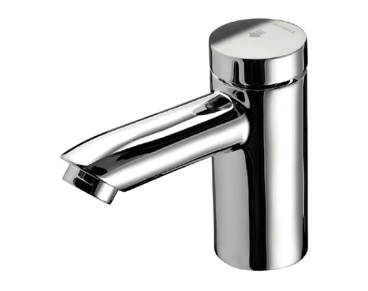 Standventil PETIT SC, HD-K - Hochdruck Kaltwasser / vorgemischtes Wasser, Selbstschluss, DN 15 G 1/2 AG, Gehäuse entzinkungsbeständiges Messing, chrom