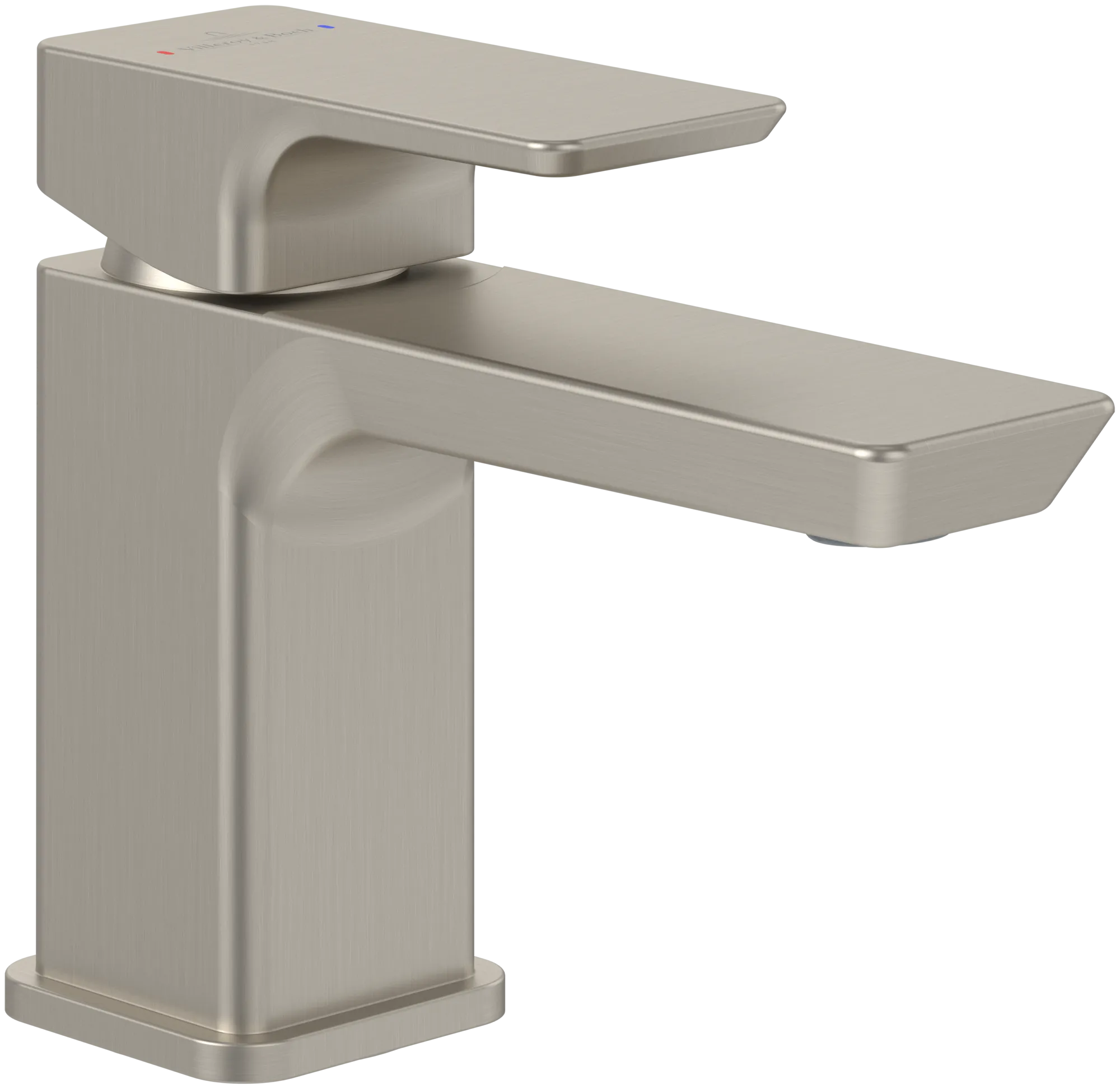 Einhand-Waschtischarmatur „Subway 3.0“ 15,4 cm Ausladung 112 mm in Brushed Nickel Matt