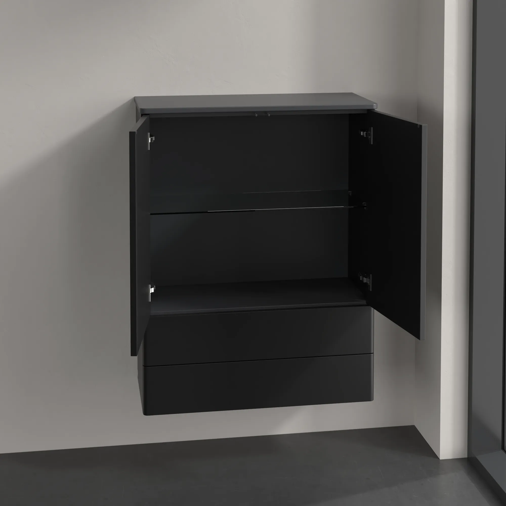 Villeroy & Boch Highboard „Antao“ 81,4 × 103,9 × 35,6 cm ohne Beleuchtung Villeroy & Boch Highboard „Antao“ 81,4 × 103,9 × 35,6 cm ohne Beleuchtung