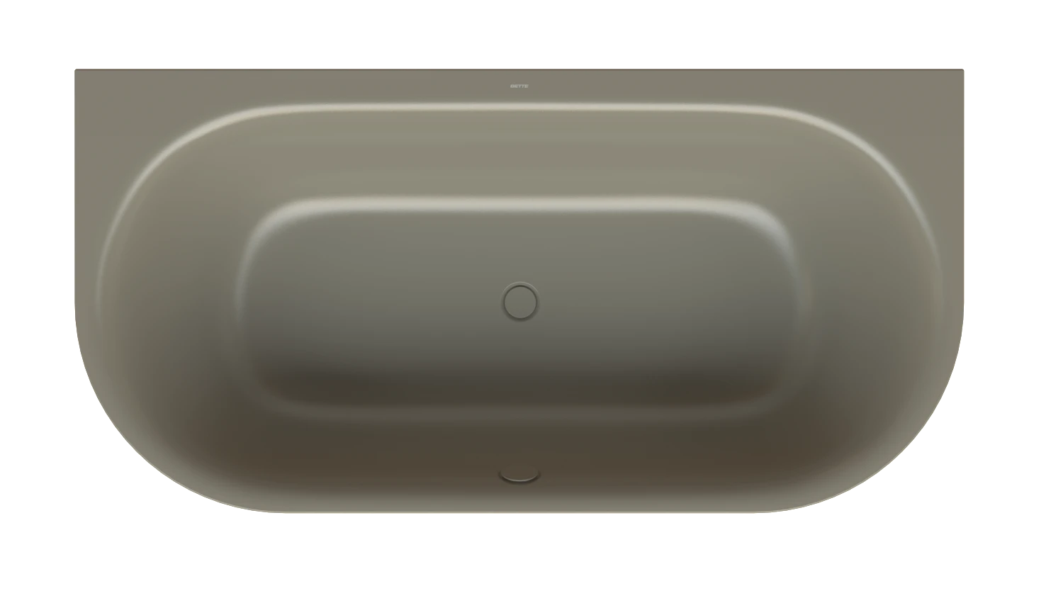 Bette oval Badewanne „BetteLux Oval I Silhouette“ 190 × 95 cm in Graphite Bette oval Badewanne „BetteLux Oval I Silhouette“ 190 × 95 cm in Graphite