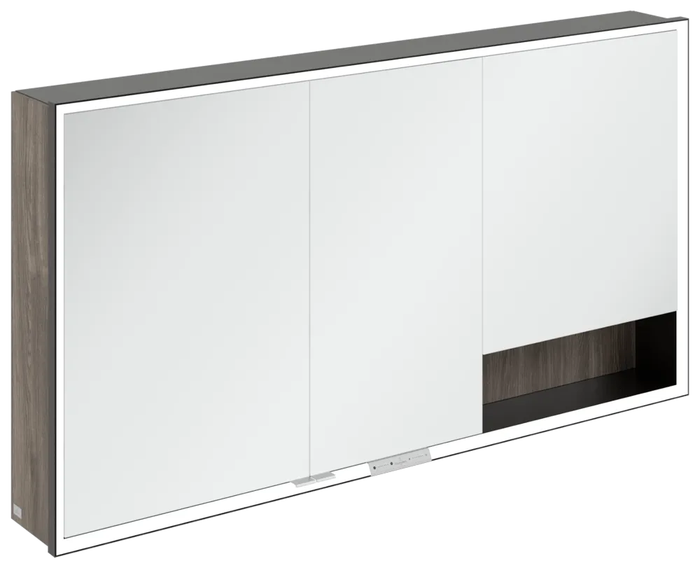 Villeroy & Boch Aufputz-Spiegelschrank „My View+“ 1400 × 750 × 168 mm in Stone Oak