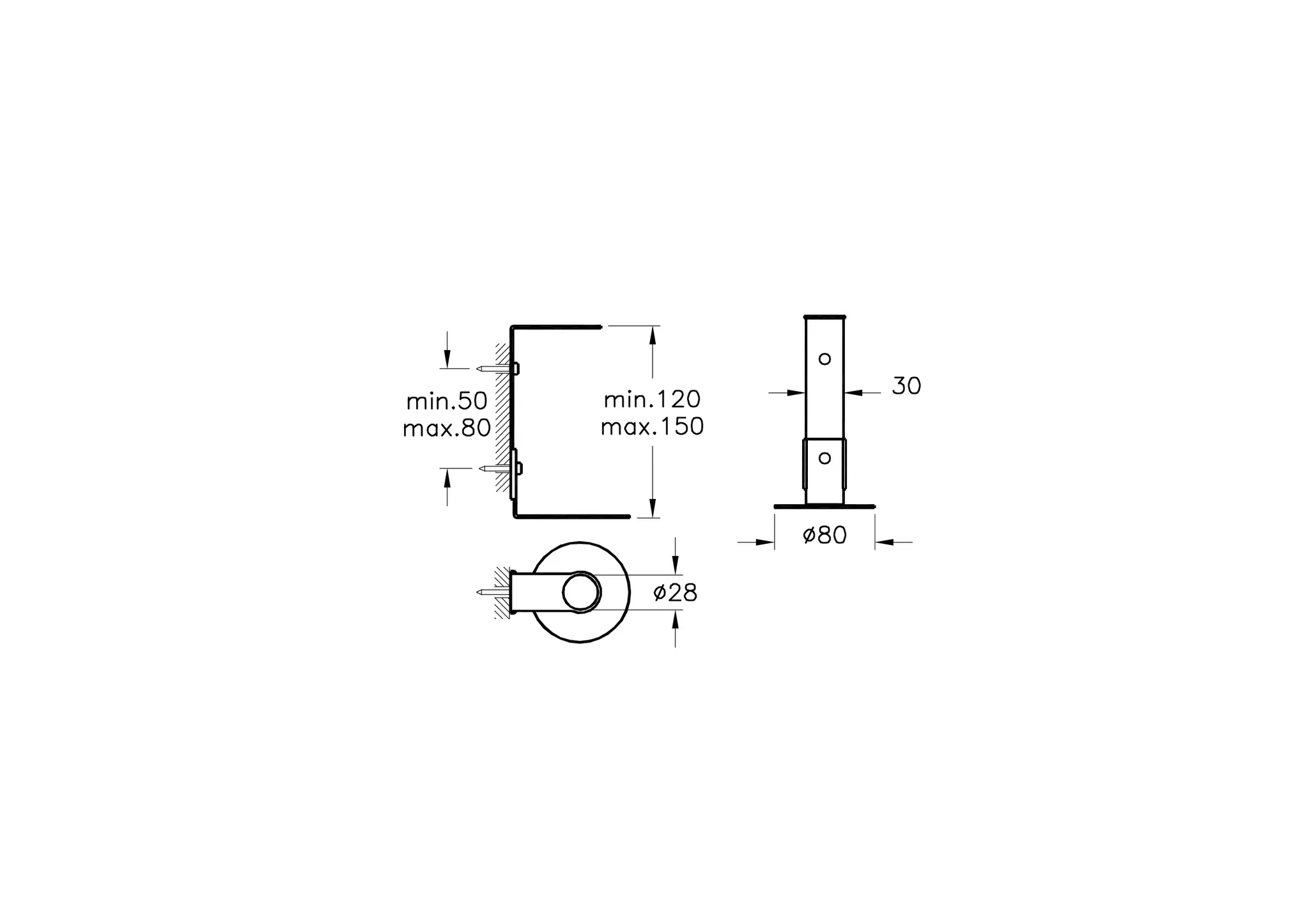VitrA Origin Seifenspenderhalter Wandmontage Schwarz Matt VitrA Origin Seifenspenderhalter Wandmontage Schwarz Matt