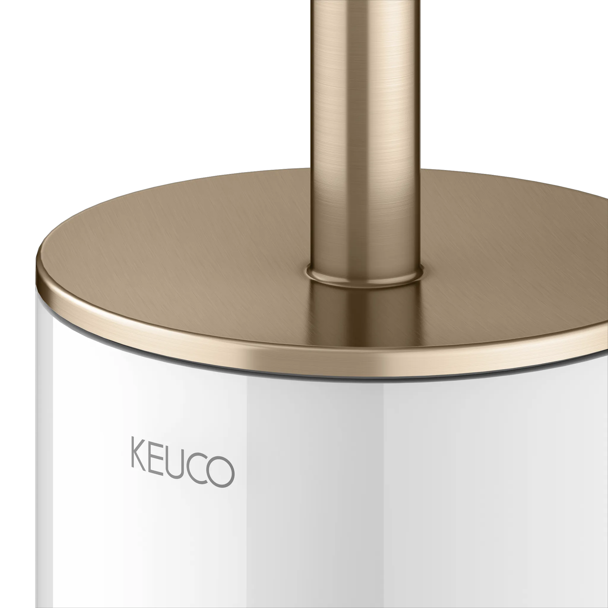 KEUCO EDITION 400 Toilettenbürstengarnitur komplett Bronze gebürstet