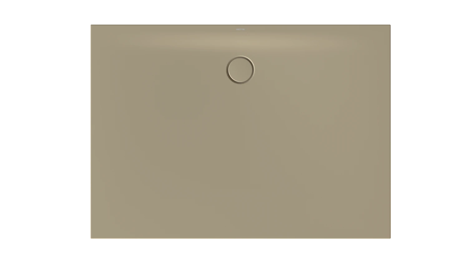 Bette rechteck Duschwanne „BetteFloor Side“ 1400 × 1000 mm mit BetteAntirutsch Pro, ohne Oberflächenveredelung, ohne Wannenträger, in Hazel