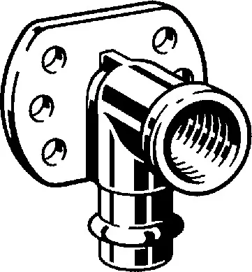 „Sanpress“ Wandscheibe 12 mm × 1/2″ „Sanpress“ Wandscheibe 12 mm × 1/2″