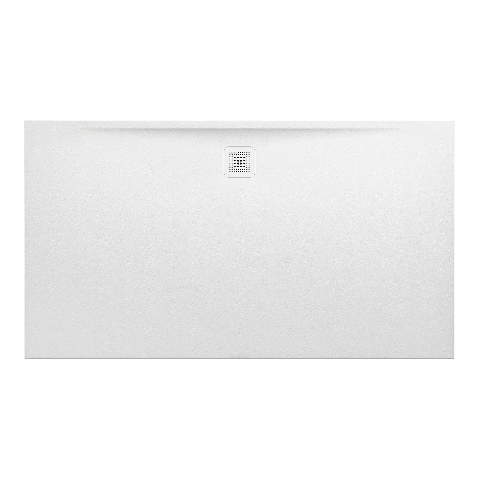 Laufen rechteck Duschwanne „Pro“ Ablauf lange Seite 1800 × 1000 mm ohne Oberflächenbeschichtung, ohne Oberflächenveredelung, in Weiß