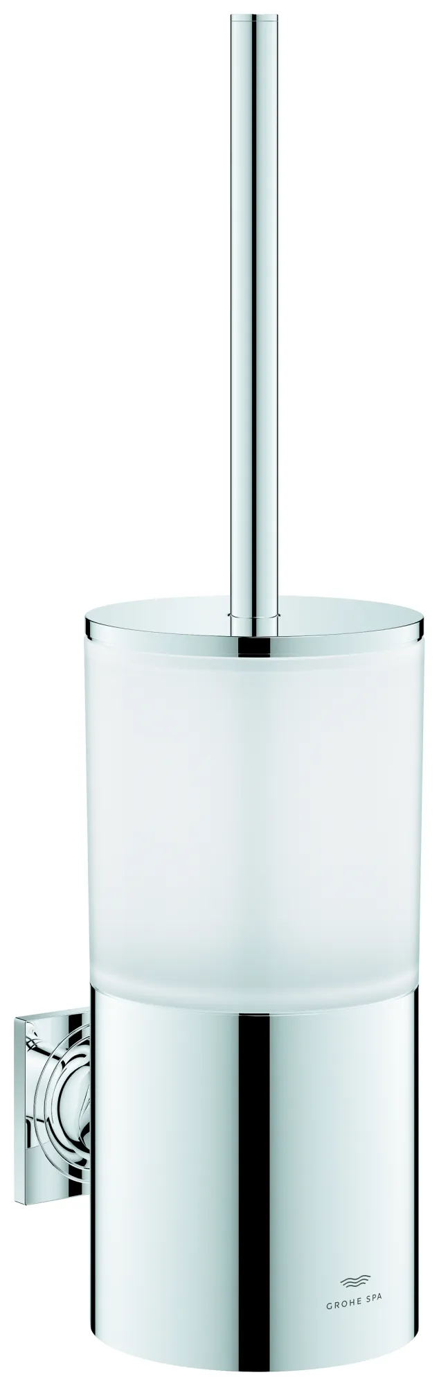 Toilettenbürstengarnitur Allure 40340_1, Wandmontage, chrom Toilettenbürstengarnitur Allure 40340_1, Wandmontage, chrom