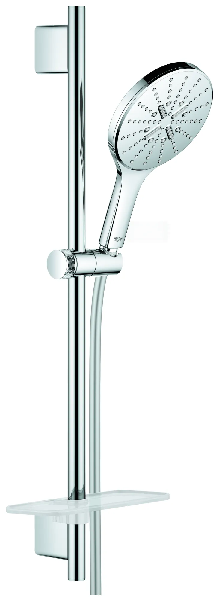 Grohe Brausestangenset Rainshower SmartActive 150, 3 Strahlarten, 600 mm in chrom