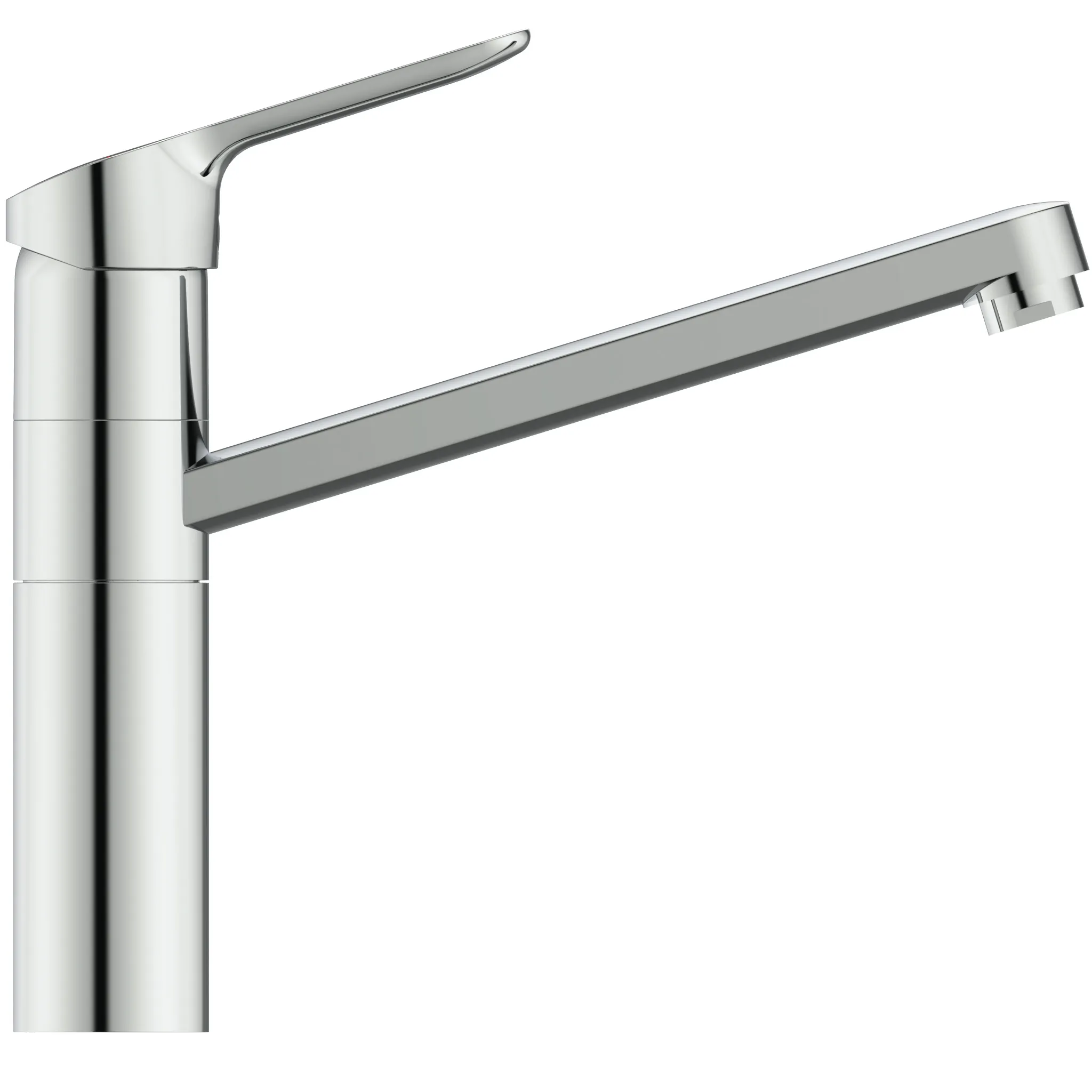 Küchenarmatur Ceraflex, mit hohem Rohrauslauf, Ausladung 222 mm, Chrom Küchenarmatur Ceraflex, mit hohem Rohrauslauf, Ausladung 222 mm, Chrom