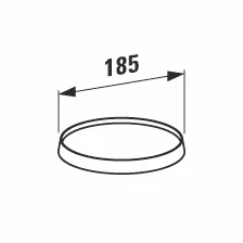 Laufen KARTELL Laufen Ersatz-Deko-Disc Ø 183mm, Kristallklar Laufen KARTELL Laufen Ersatz-Deko-Disc Ø 183mm, Kristallklar