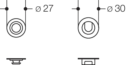 HEWI Installationsmaterial „S 50“ HEWI Installationsmaterial „S 50“