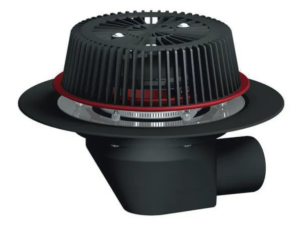 Notablauf SuperDrain 64 Schraubflansch, DN 70 Notablauf SuperDrain 64 Schraubflansch, DN 70