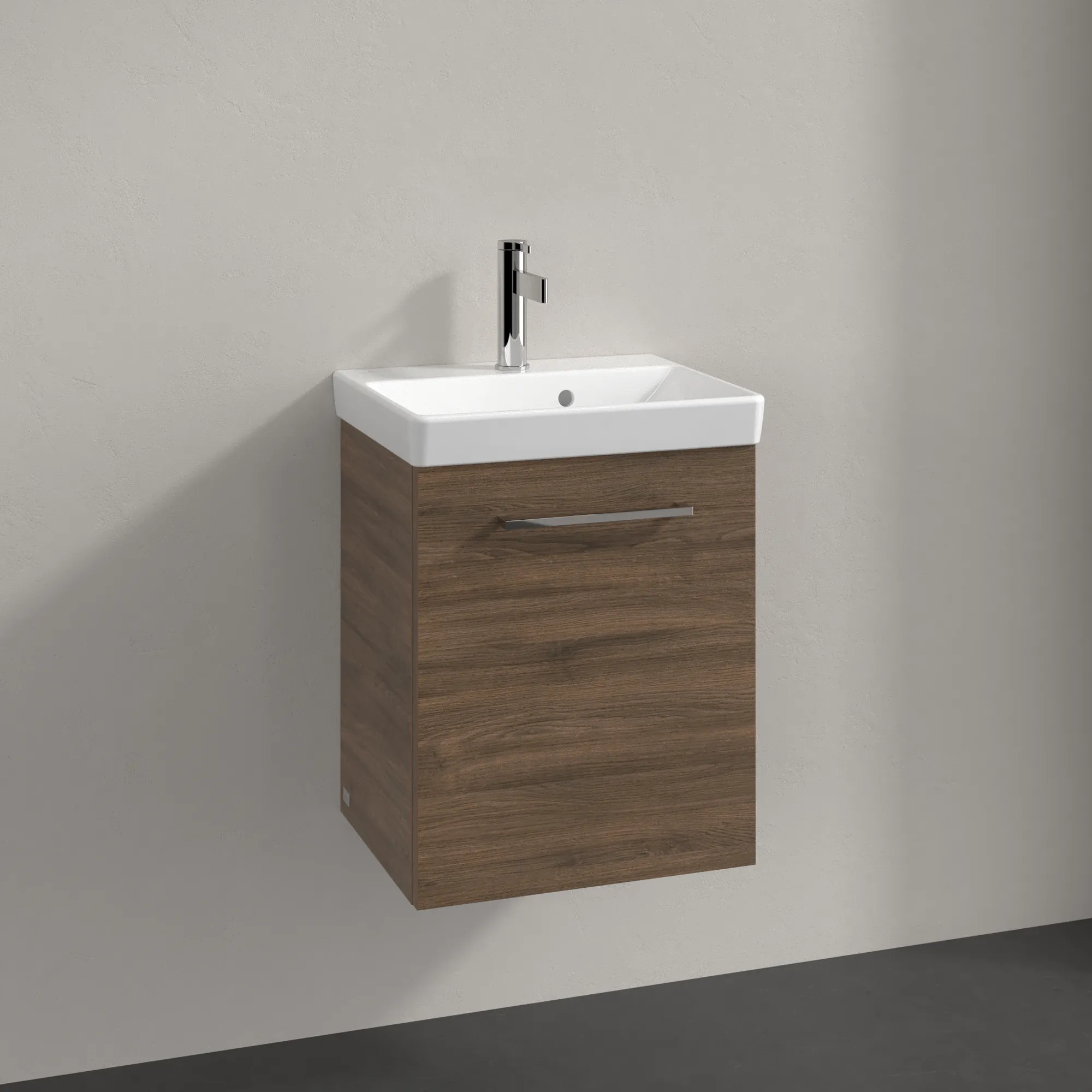 Villeroy & Boch Waschtischunterschrank mit Tür „Avento“ für Schrankwaschtisch 430 × 514 × 352 mm Arizona Oak, Anschlag rechts, Soft Closing, 1 Tür Villeroy & Boch Waschtischunterschrank mit Tür „Avento“ für Schrankwaschtisch 430 × 514 × 352 mm Arizona Oak, Anschlag rechts, Soft Closing, 1 Tür