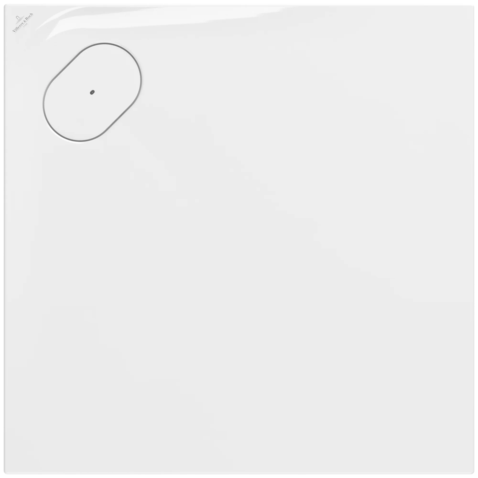 Villeroy & Boch quadratische Duschwanne Ecora UDA8080ERA1CV, 800x800x35 mm, weiß Alpin, glänzend, Antirutschklasse A Villeroy & Boch quadratische Duschwanne Ecora UDA8080ERA1CV, 800x800x35 mm, weiß Alpin, glänzend, Antirutschklasse A
