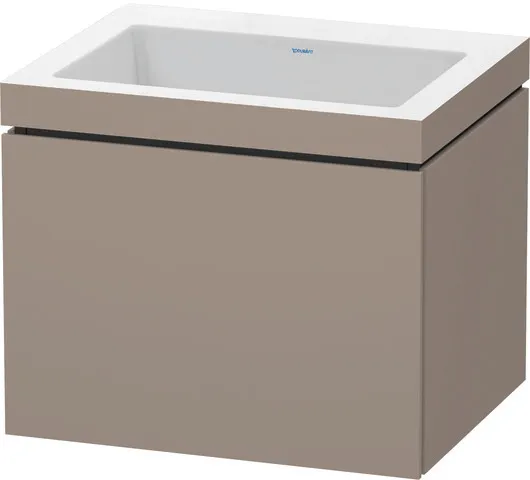 Duravit Möbelset c-shaped Set wandhängend wandhängend „L-Cube“ 60 × 50 × 48 cm Basalt Matt Duravit Möbelset c-shaped Set wandhängend wandhängend „L-Cube“ 60 × 50 × 48 cm Basalt Matt