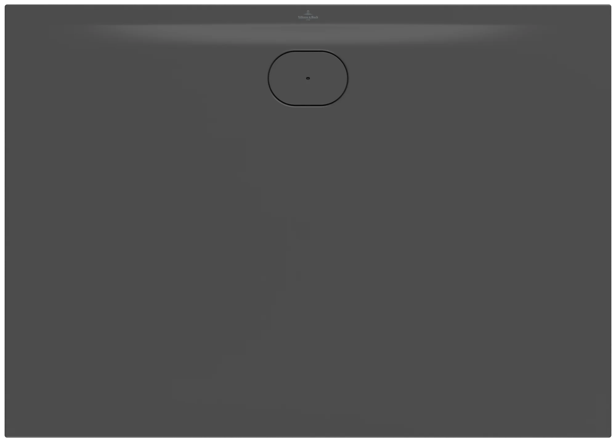 Villeroy & Boch Duschwanne Ecora, rechteckig, Anthracite, 1400 x 1000 mm, Höhe 35 mm