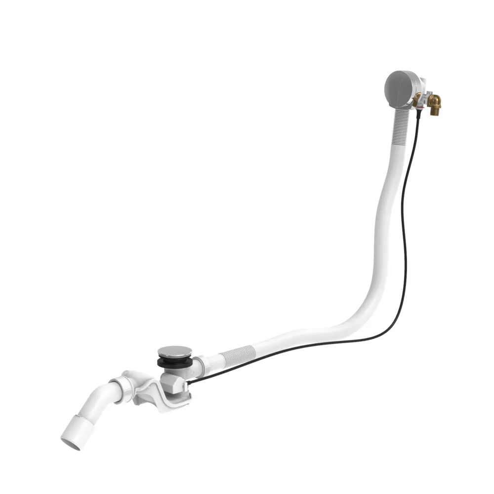 Ab- und Überlaufgarnitur with Wannenzulauffunktion chrom Ab- und Überlaufgarnitur with Wannenzulauffunktion chrom