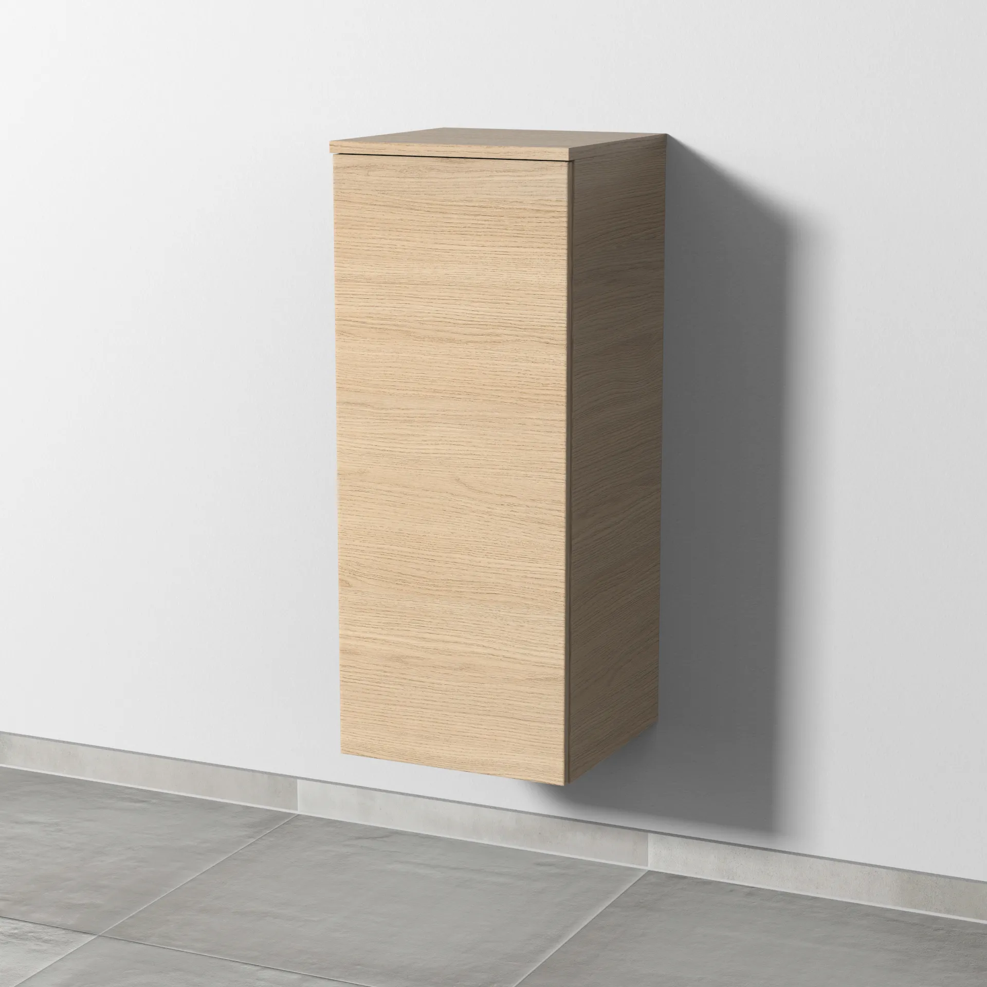 Sanipa Mittelschrank „3way“ 350 × 850 × 345 mm Anschlag links, in Eiche Nordic, Anschlag links