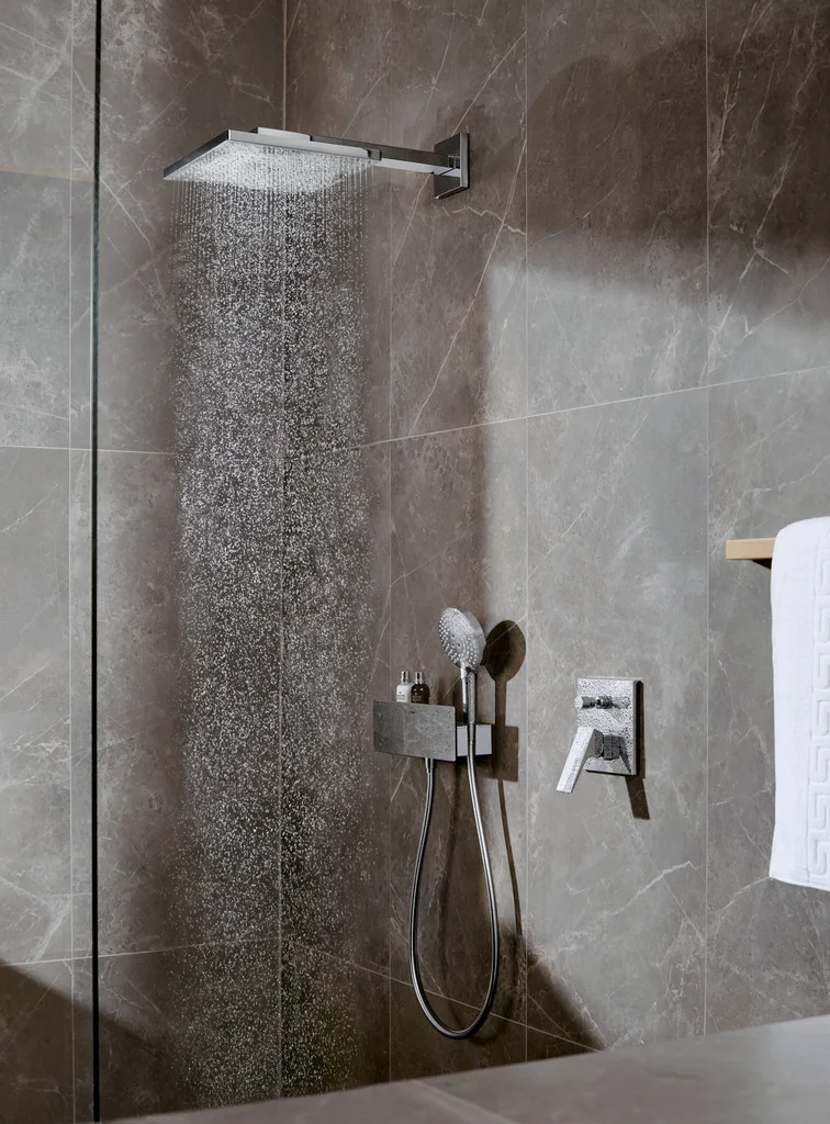 Hansgrohe Metropol Einhebel-Wannenmischer Unterputz, Chrom, 2 Verbraucher, Keramikmischsystem, einstellbare Temperaturbegrenzung, automatische Rückstellung, Schalldämpfer Hansgrohe Metropol Einhebel-Wannenmischer Unterputz, Chrom, 2 Verbraucher, Keramikmischsystem, einstellbare Temperaturbegrenzung, automatische Rückstellung, Schalldämpfer