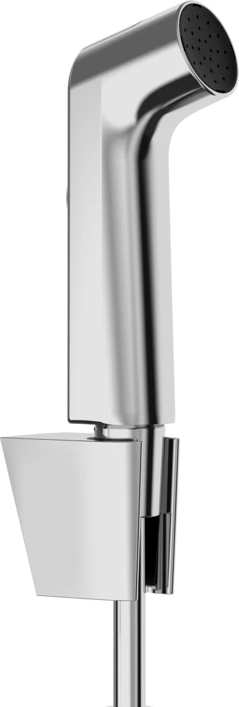Hansgrohe Bidette Handbrause 1jet S EcoSmart mit Porter S Brausehalter und Brauseschlauch 125 cm, Chrom Hansgrohe Bidette Handbrause 1jet S EcoSmart mit Porter S Brausehalter und Brauseschlauch 125 cm, Chrom