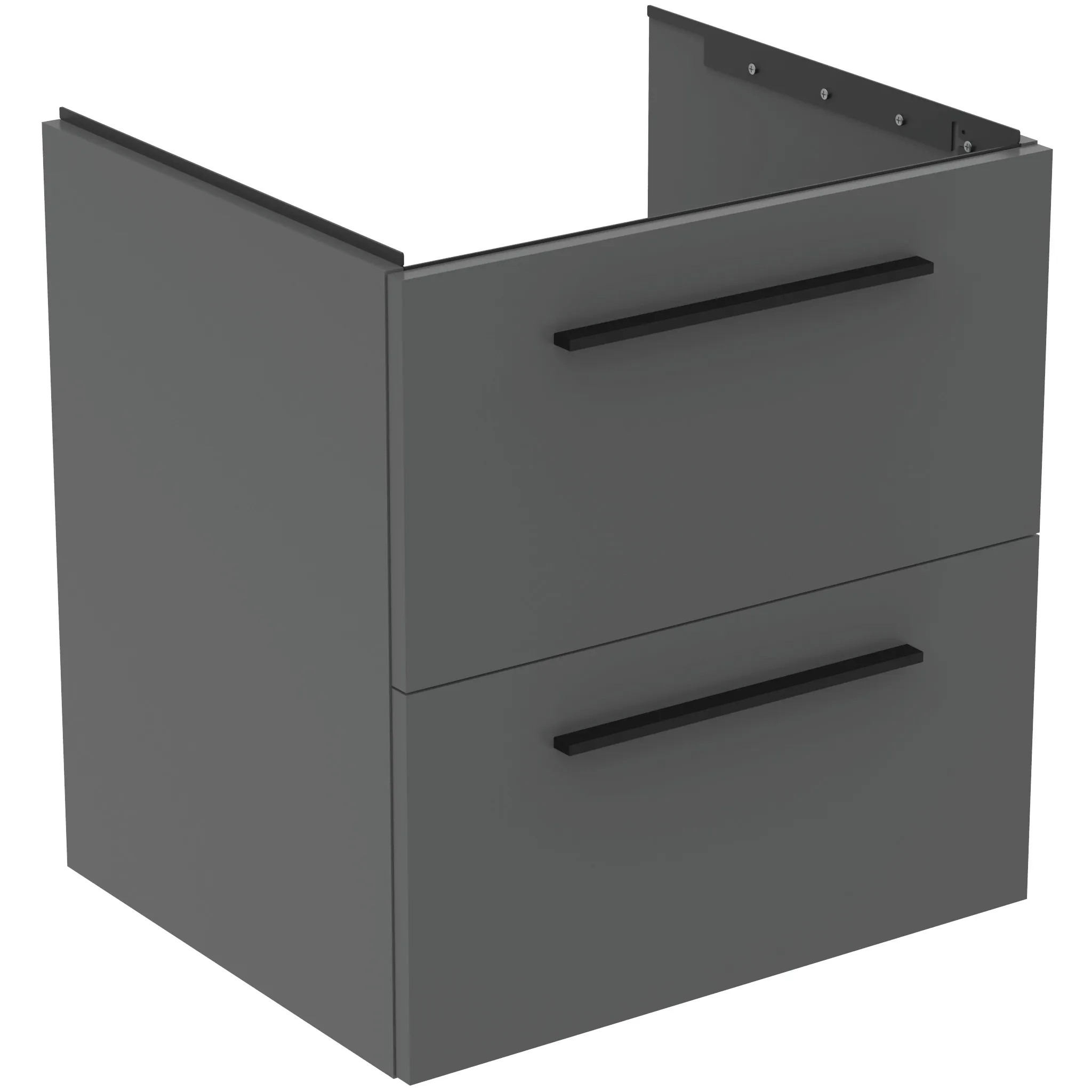 Ideal Standard Waschtischunterschrank „i.lifeB“ 60 × 63 × 50,5 cm Quarzgrau matt