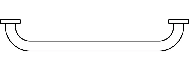 Wannengriff IOM 350mm, Chrom Wannengriff IOM 350mm, Chrom