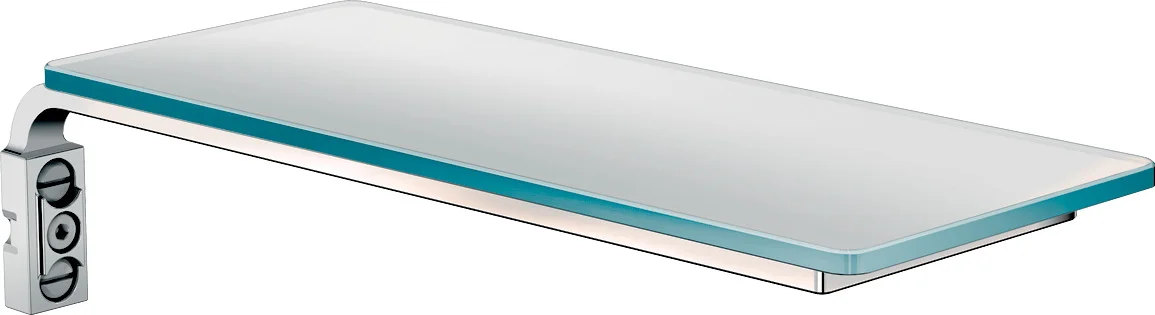 Hansgrohe Casetta Ablage E in Chrom, Länge 200 mm