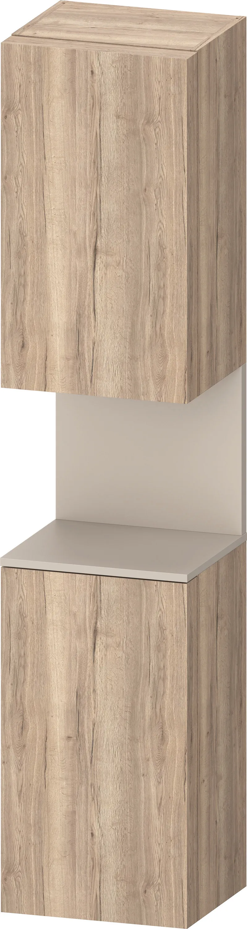 Duravit Hochschrank „Qatego“ 40 × 176 × 36 cm, mit Beleuchtung