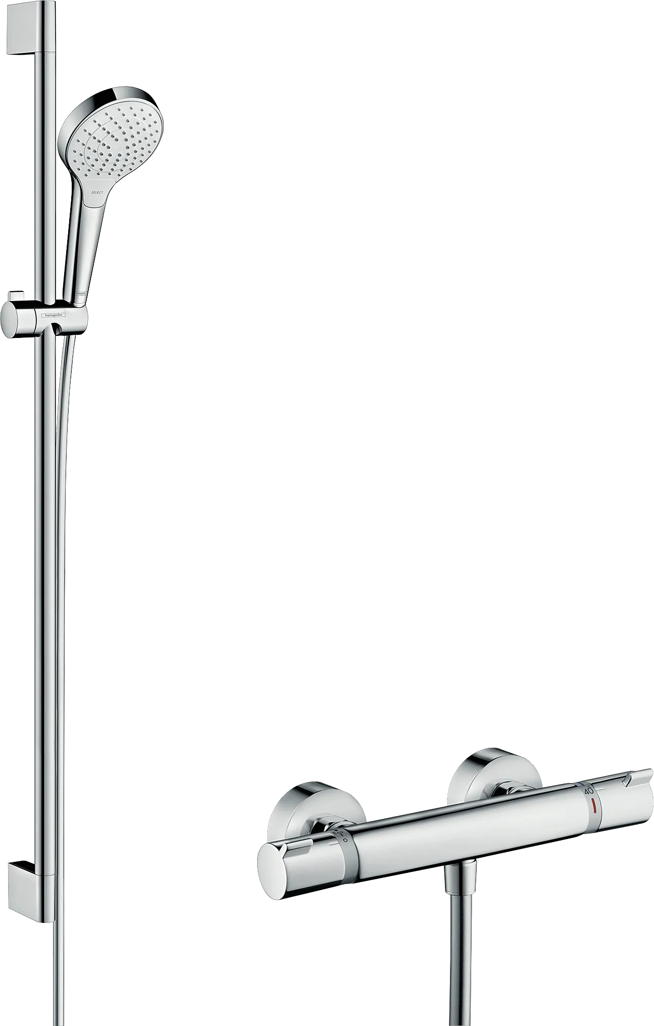 Brausenkombi Croma Select S Vario/ Ecostat Comfort Unica Crometta 900mm Brausenkombi Croma Select S Vario/ Ecostat Comfort Unica Crometta 900mm